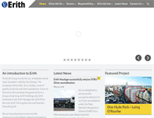 Tablet Screenshot of erith.com